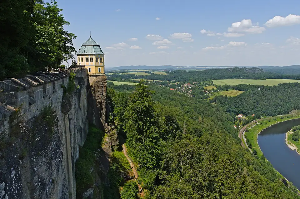 Die Friedrichsburg auf der Festung Königstein